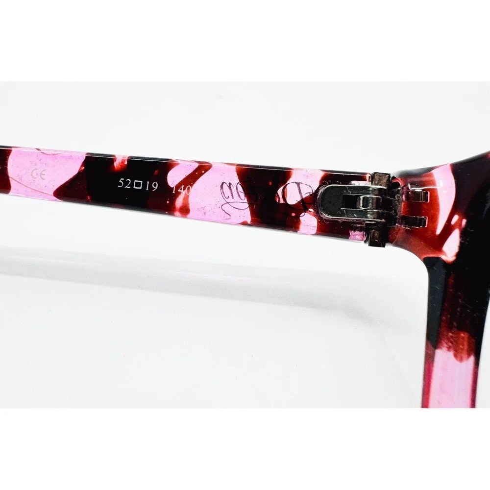 Dereon Eyeglasses Womens Pink Tortoise DOV520 664 HM 52-19-140